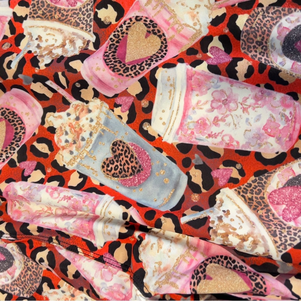 Bundle pack, Pair of Latte Leggings with Back Pack Purse! - Picture 4 of 8